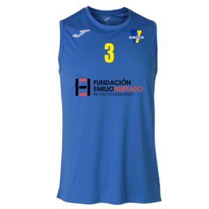 CAMISETA CD VALLE COMBI BASKET  ROYAL