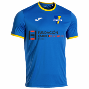 CAMISETA CD VALLE COMBI PREMIUM ROYAL/AMARILLA