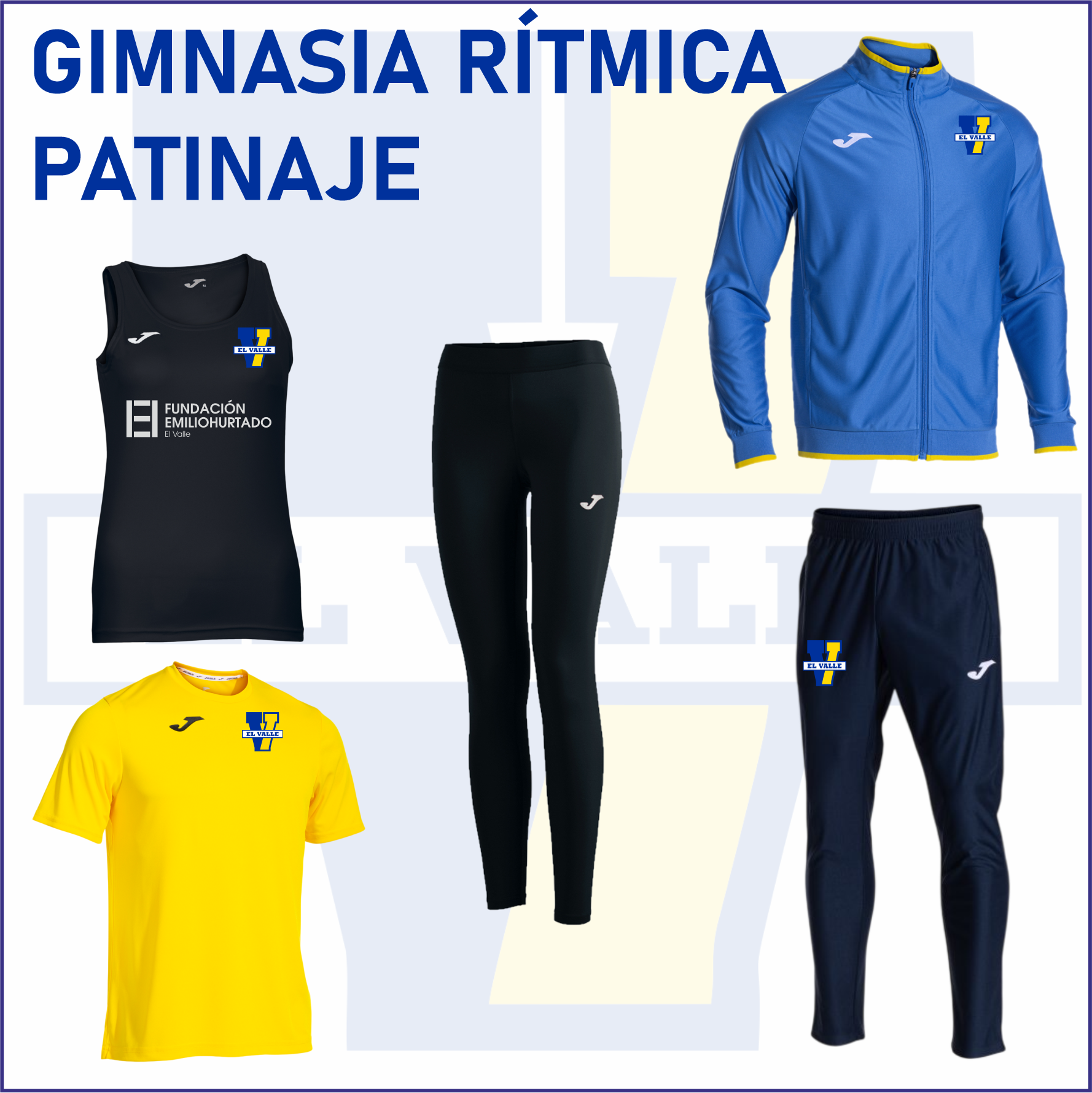 PACK PATINAJE Y GIMNASIA RÍTMICA CD VALLE
