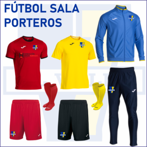 PACK FUTBOL SALA PORTEROS CD VALLE